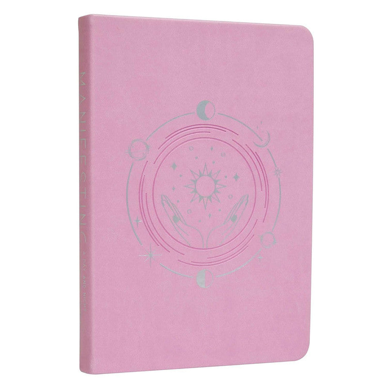 Praktikų ir užrašų knygutė "Manifesting: A Day and Night Reflection Journal"