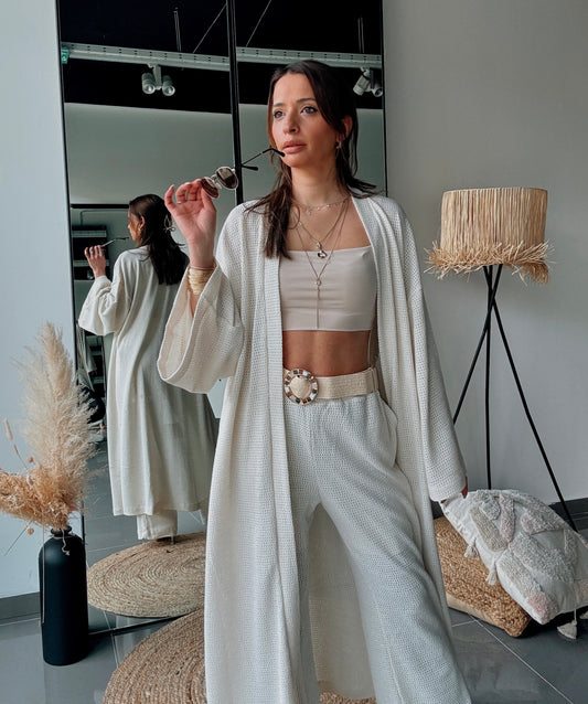 Kelnių ir palaidinės kostiumėlis "Vasaros vėjas"