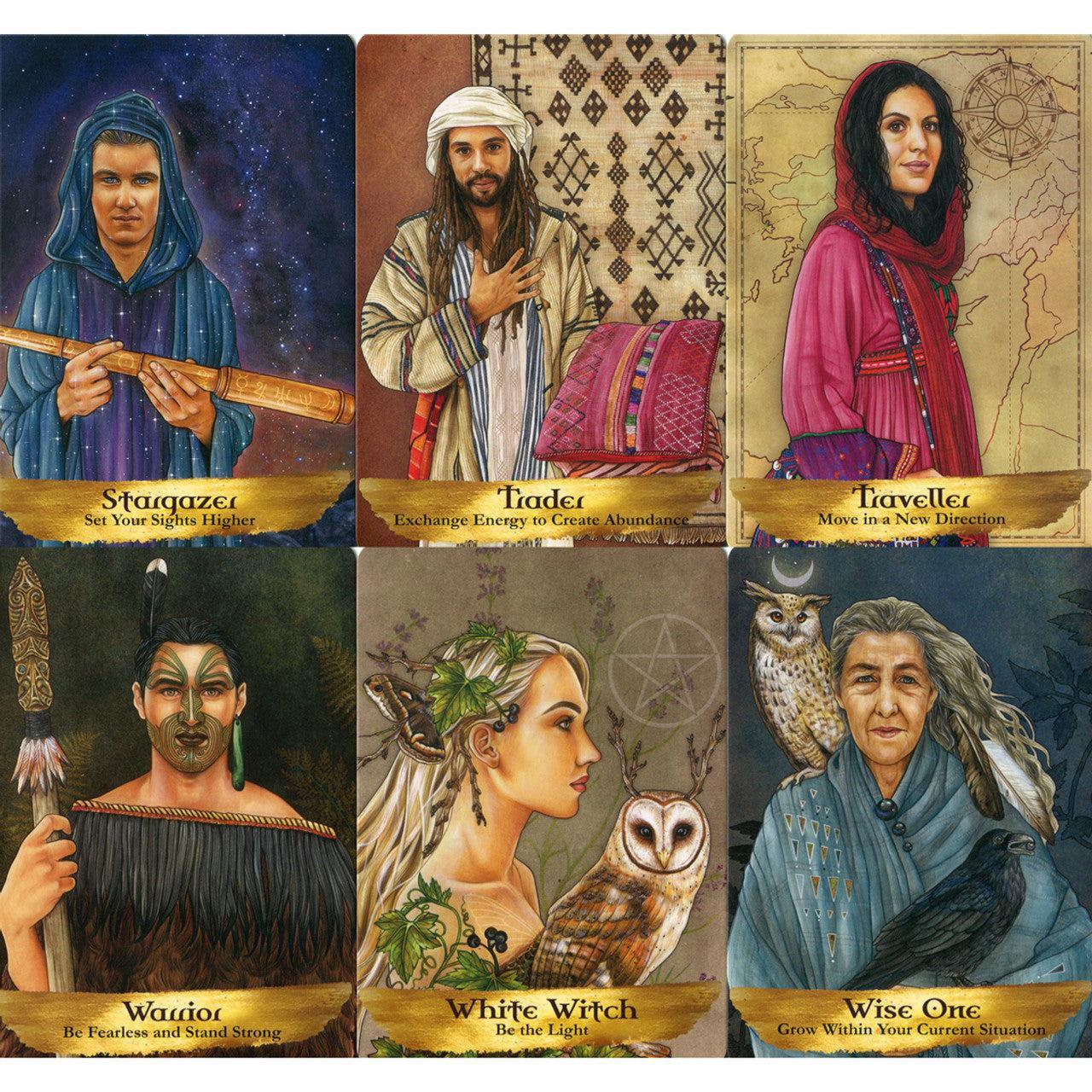 Angelų kortos "Angels and Ancestors Oracle"