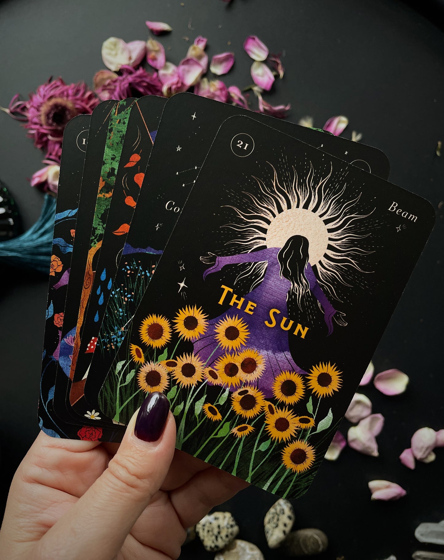 Astrologinės kortos „Cosmic Magic Oracle"
