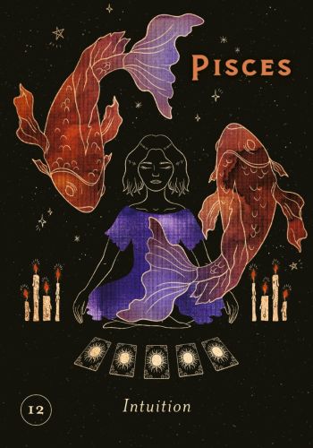 Astrologinės kortos „Cosmic Magic Oracle"