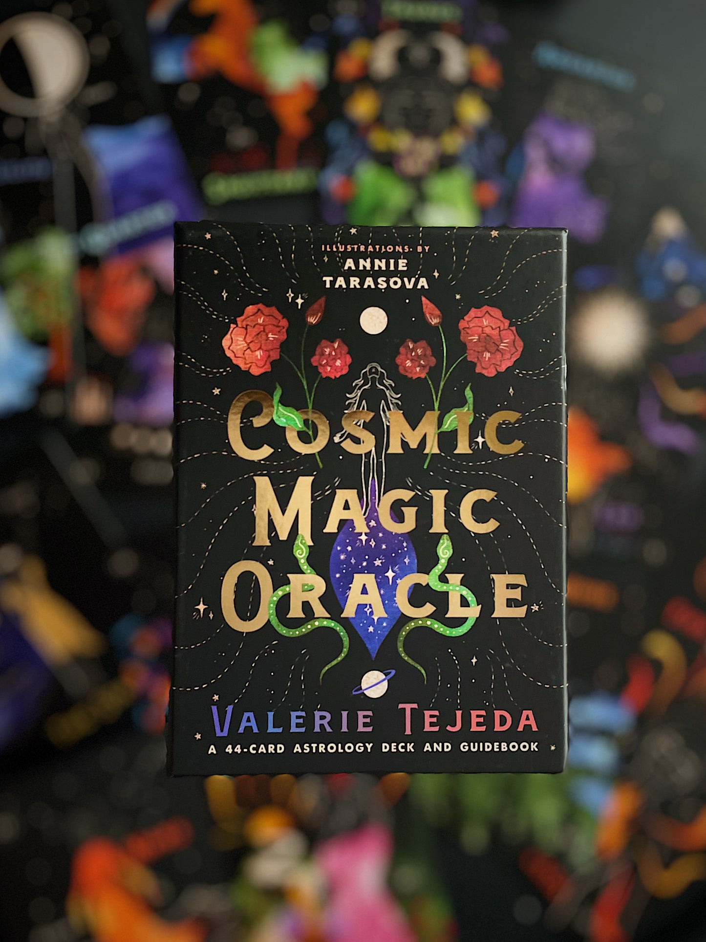 Astrologinės kortos „Cosmic Magic Oracle"