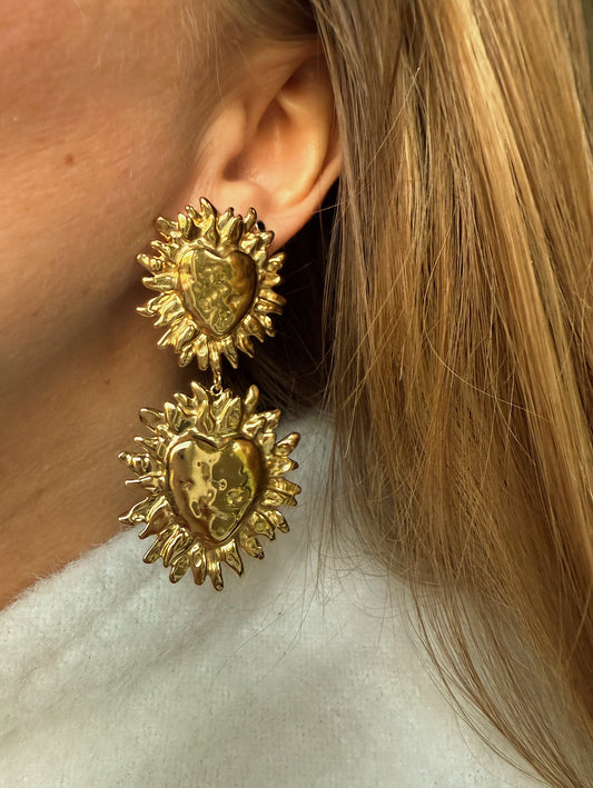 Auskarai "Didžioji Širdis”