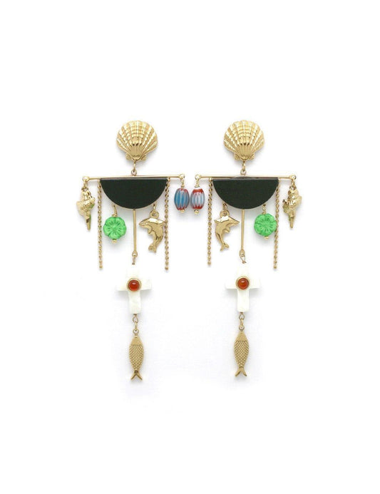 Auskarai "Totemas II”