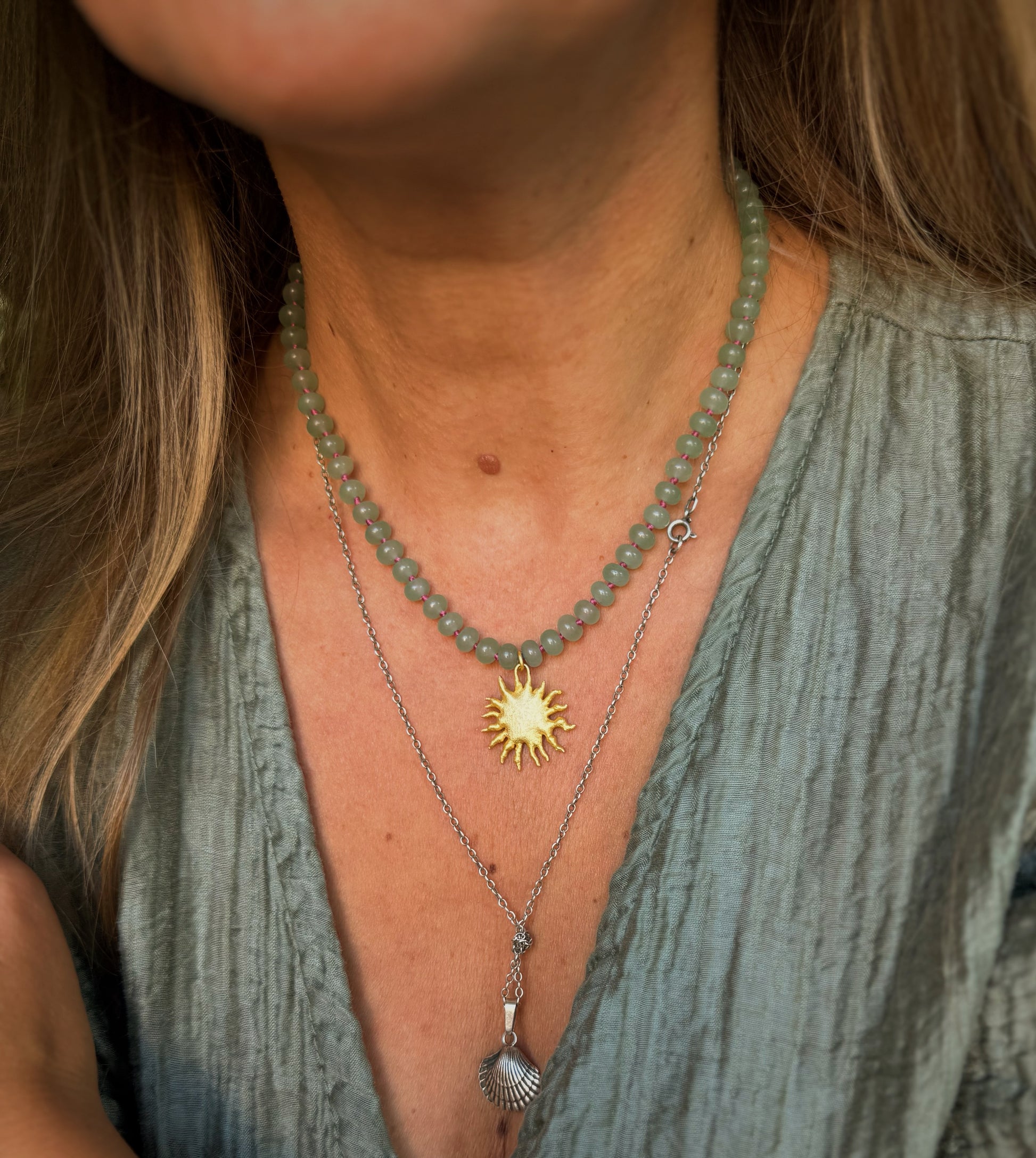 Avantiurino kaklo papuošalas "Žvaigždė"