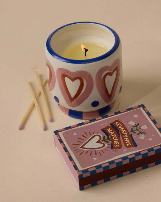 Degtukai "Hearts"