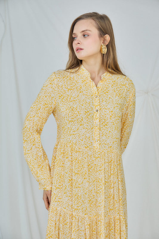 Geltona suknelė “Saulėta"