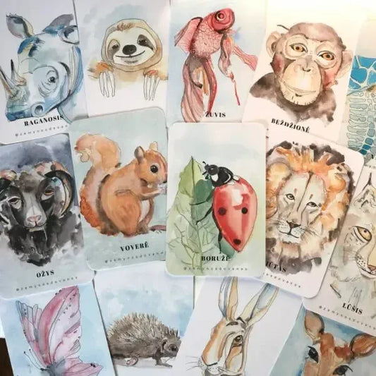 Gerų emocijų kortelės vaikams