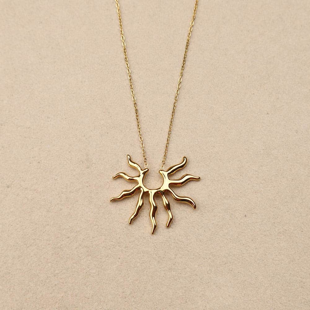 Kaklo papuošalas "Saulės galia"