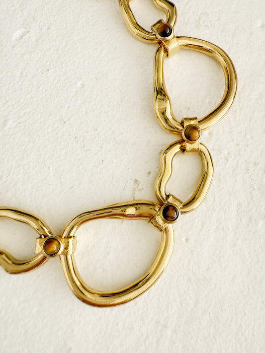 Kaklo papuošalas “Tigro akies drąsa”