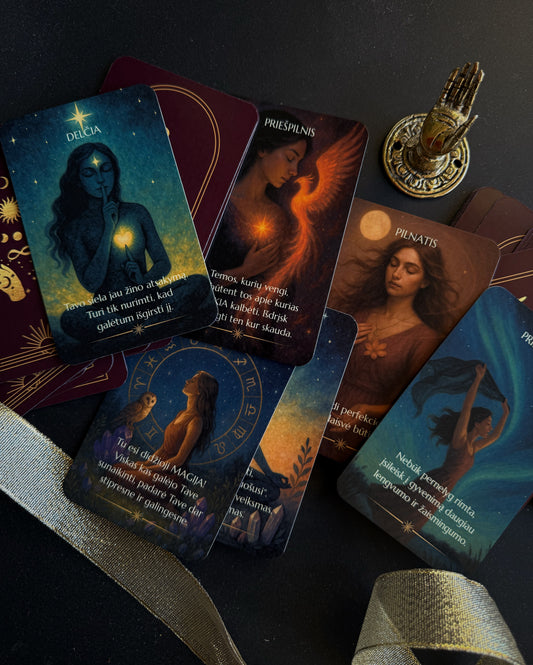 Lietuviškos kortos "Mėnulio Magija"