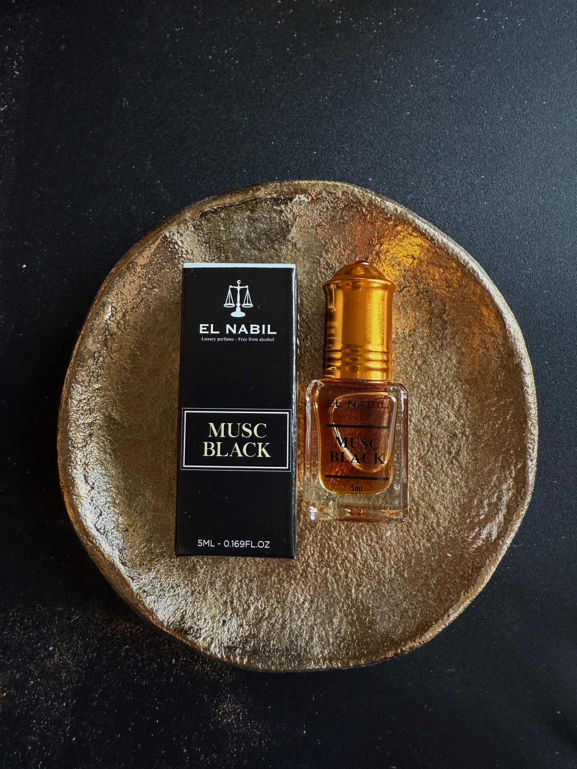 MUSC BLACK aliejiniai kvepalai (5 ml)