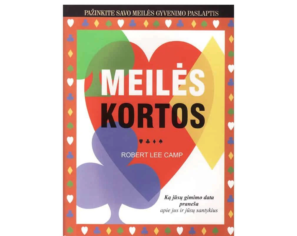 Lietuviška knyga "MEILĖS KORTOS"