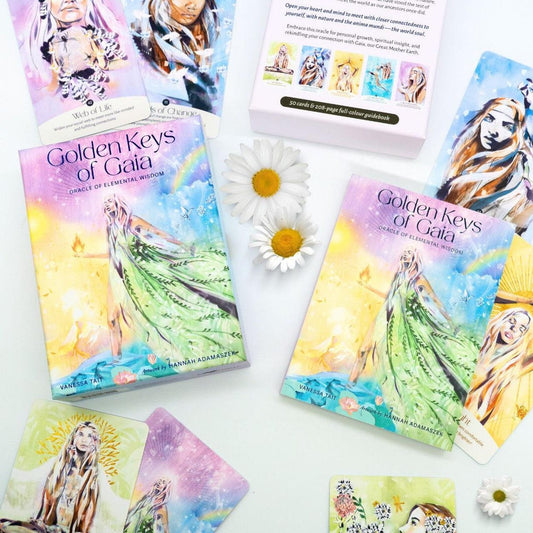 Orakulo kortos "GOLDEN KEYS OF GAIA"