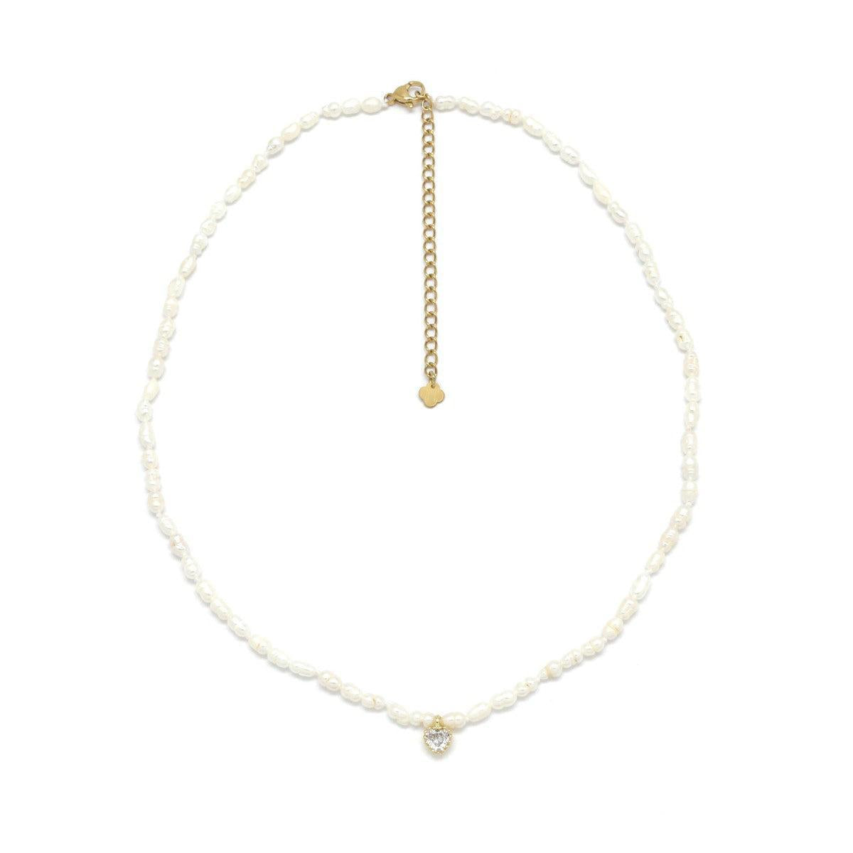 Perlų vėrinys "Širdis"