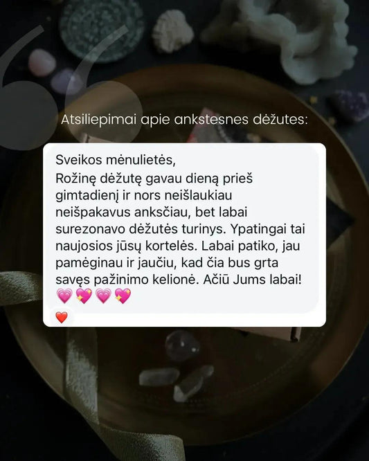 Personalizuota siurprizų dėžutė “Sielos alchemija”