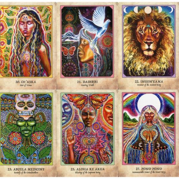 Šamaninės kortos „Earth Warriors Oracle"