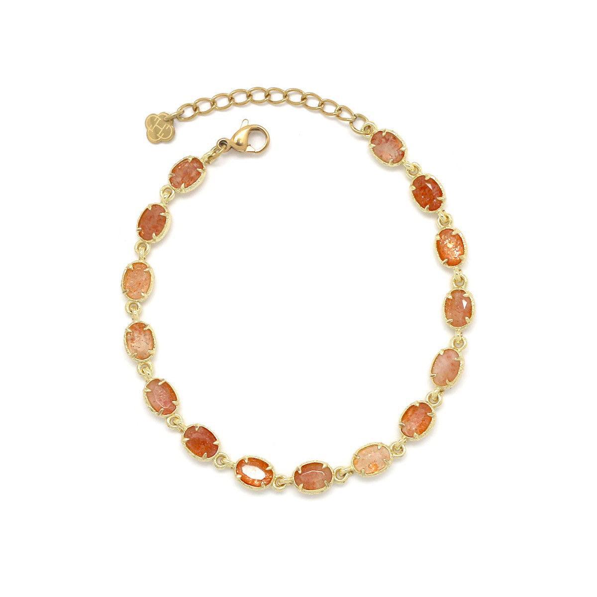 Saulės akmenėlių apyrankė "Spindesys"