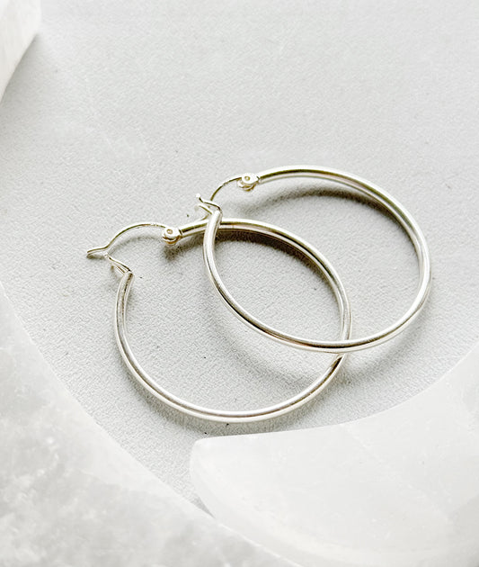 Sidabriniai auskarai