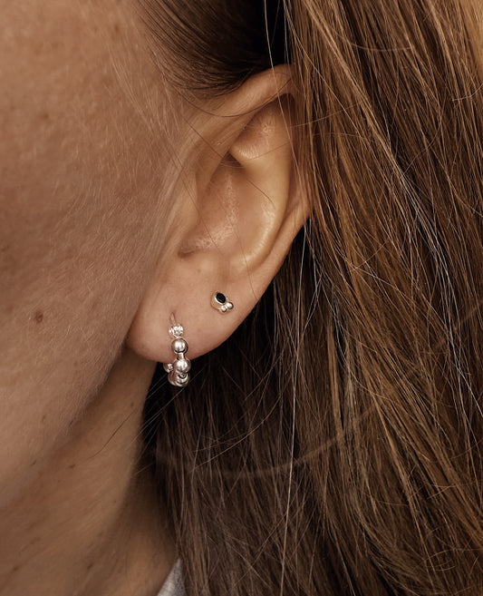 Sidabriniai auskarai "Minimalu II"