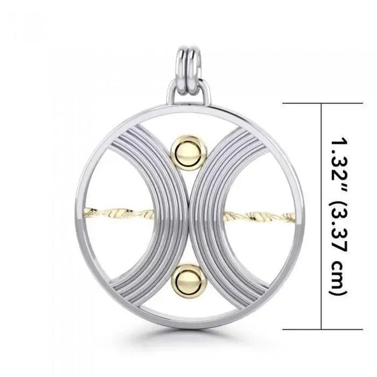 Sidabrinis pakabukas „Balansas“