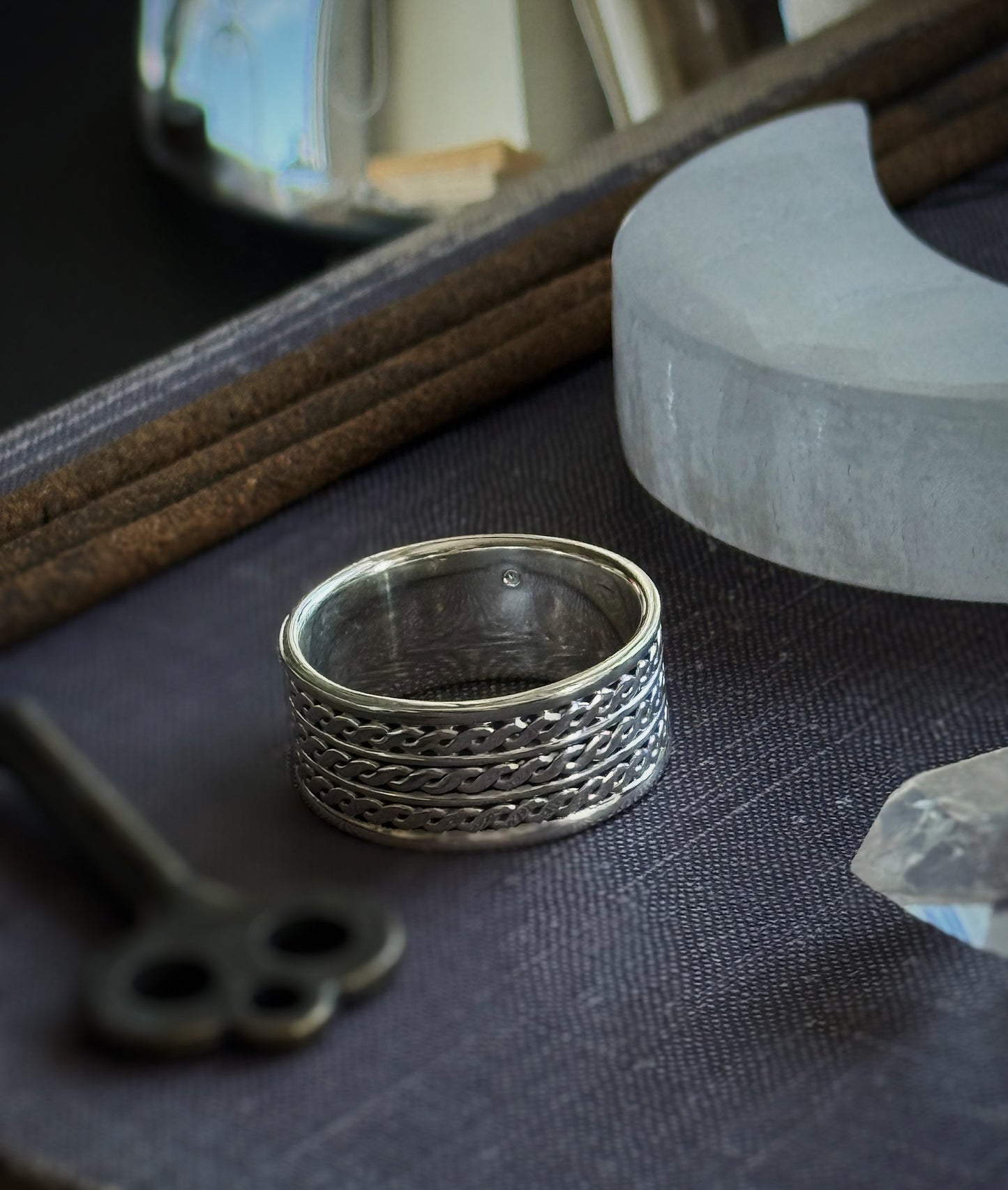 Sidabrinis žiedas "Gijos"