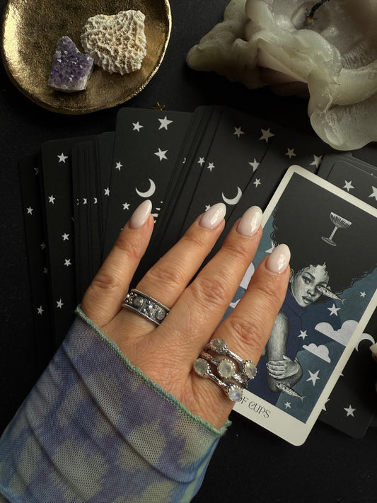 Sidabrinis žiedas su labradoritu