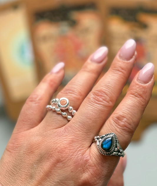 Sidabrinis žiedas “Burbuliukai”