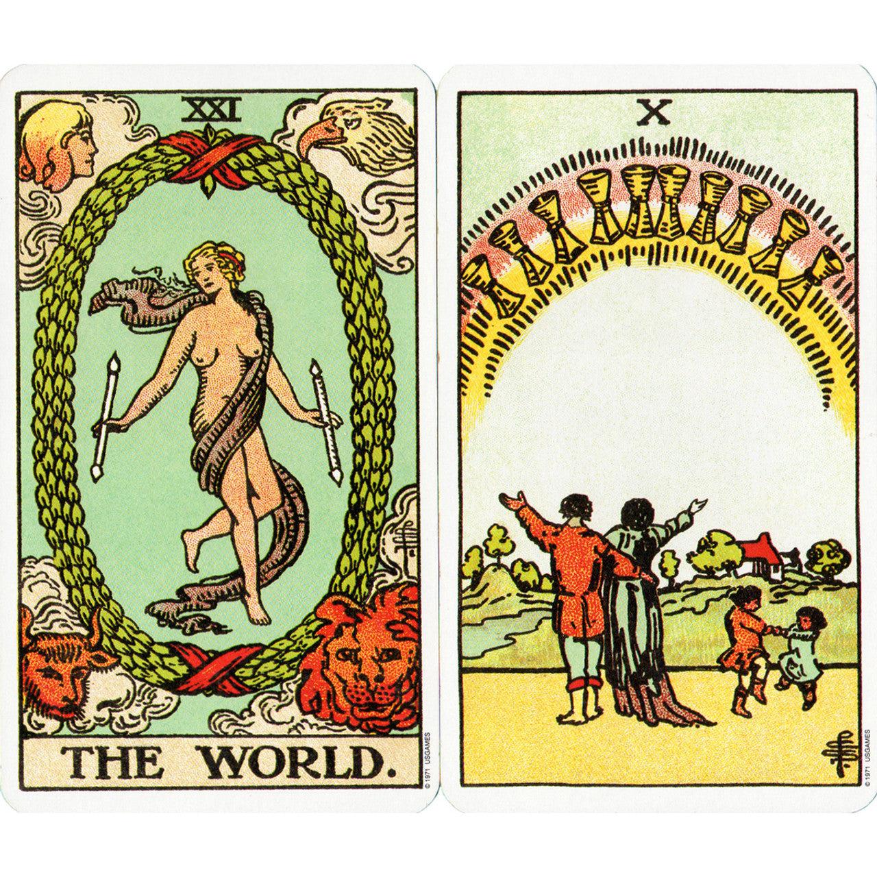 Taro kortos „Original Rider Waite Tarot Deck"