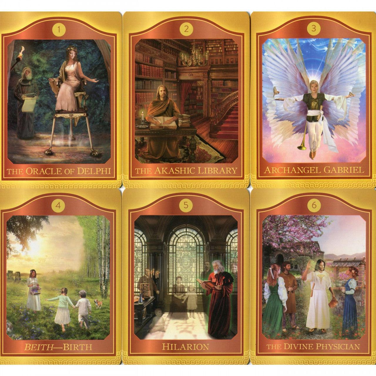 Taro kortos THE AKASHIC TAROT