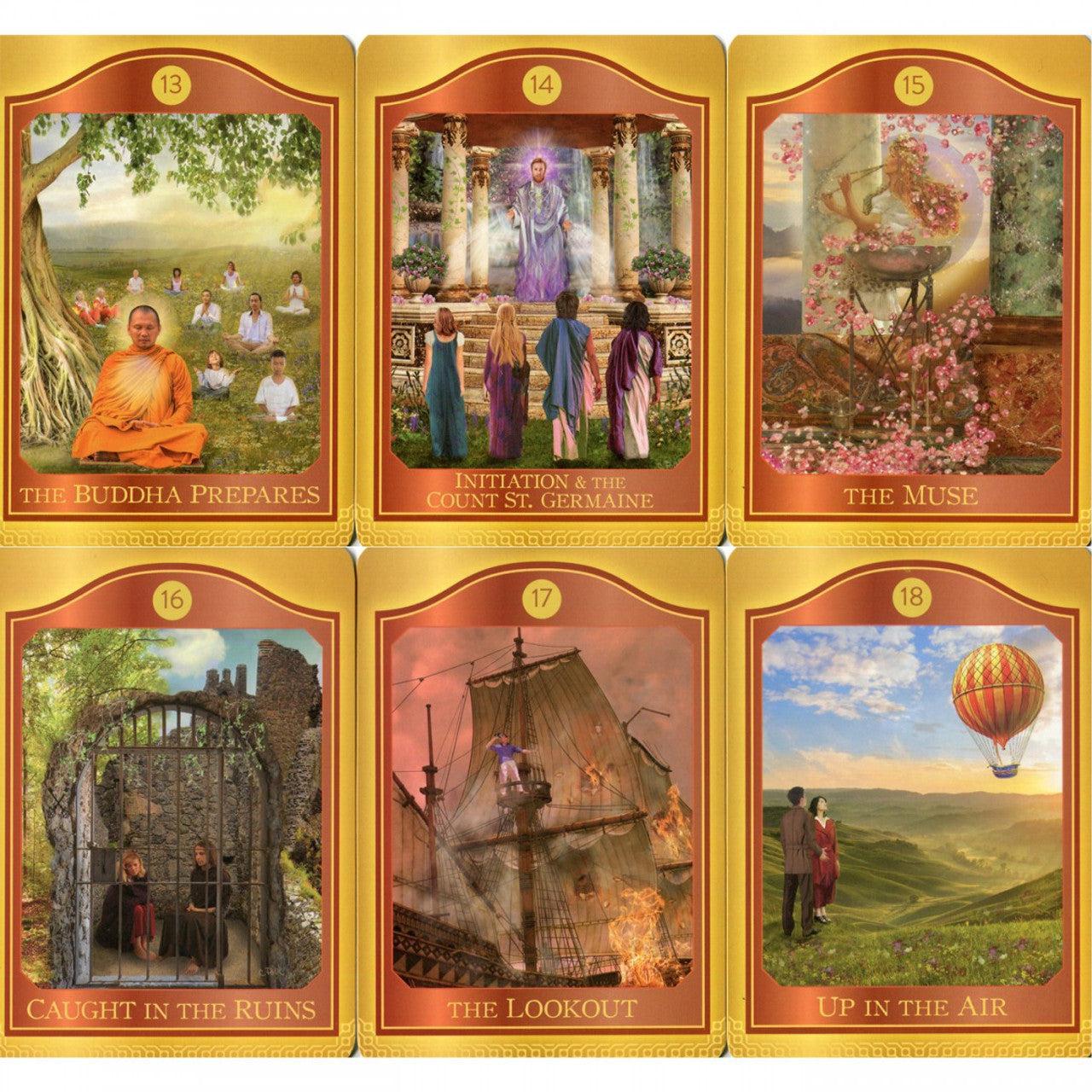 Taro kortos THE AKASHIC TAROT