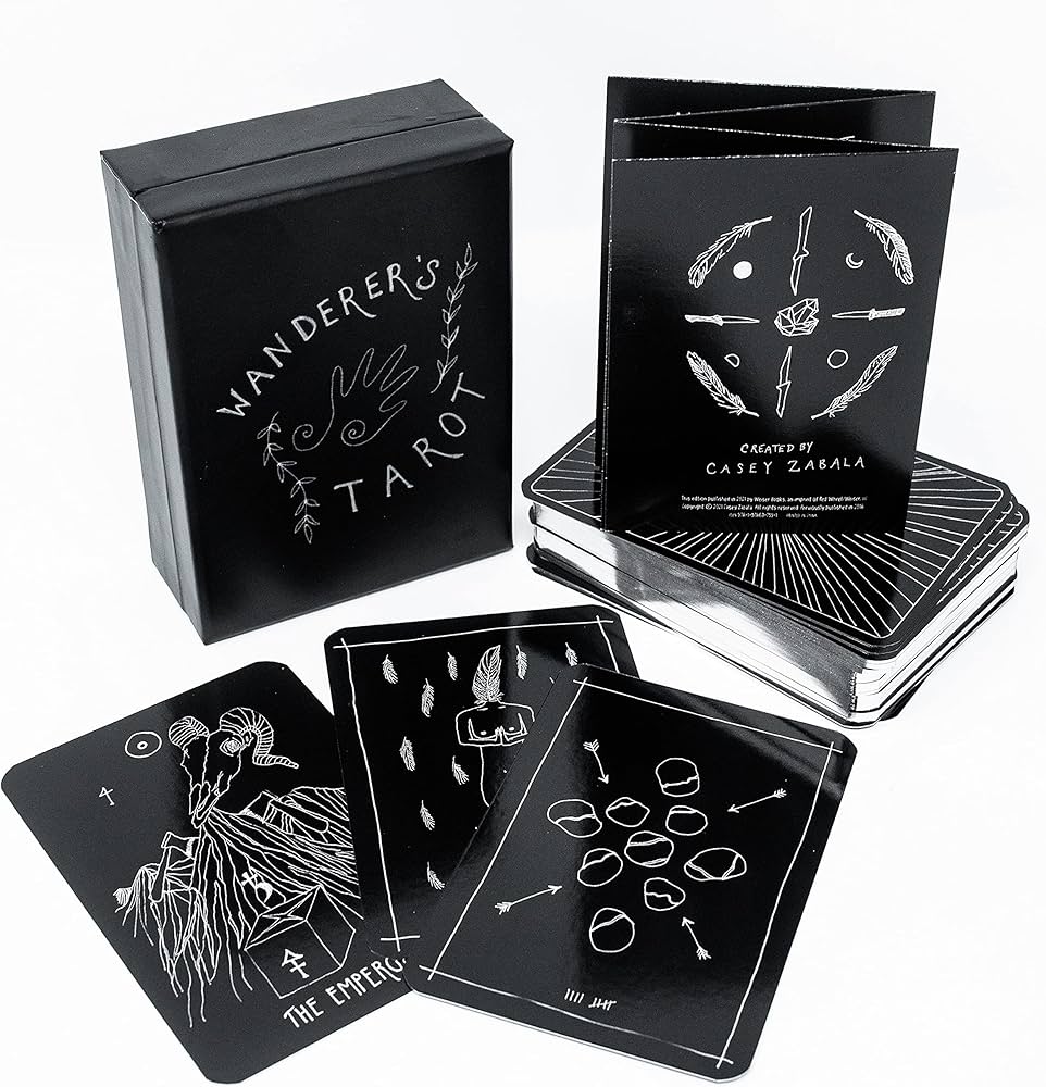 Taro kortos „WANDERER'S TAROT Weiser Books"