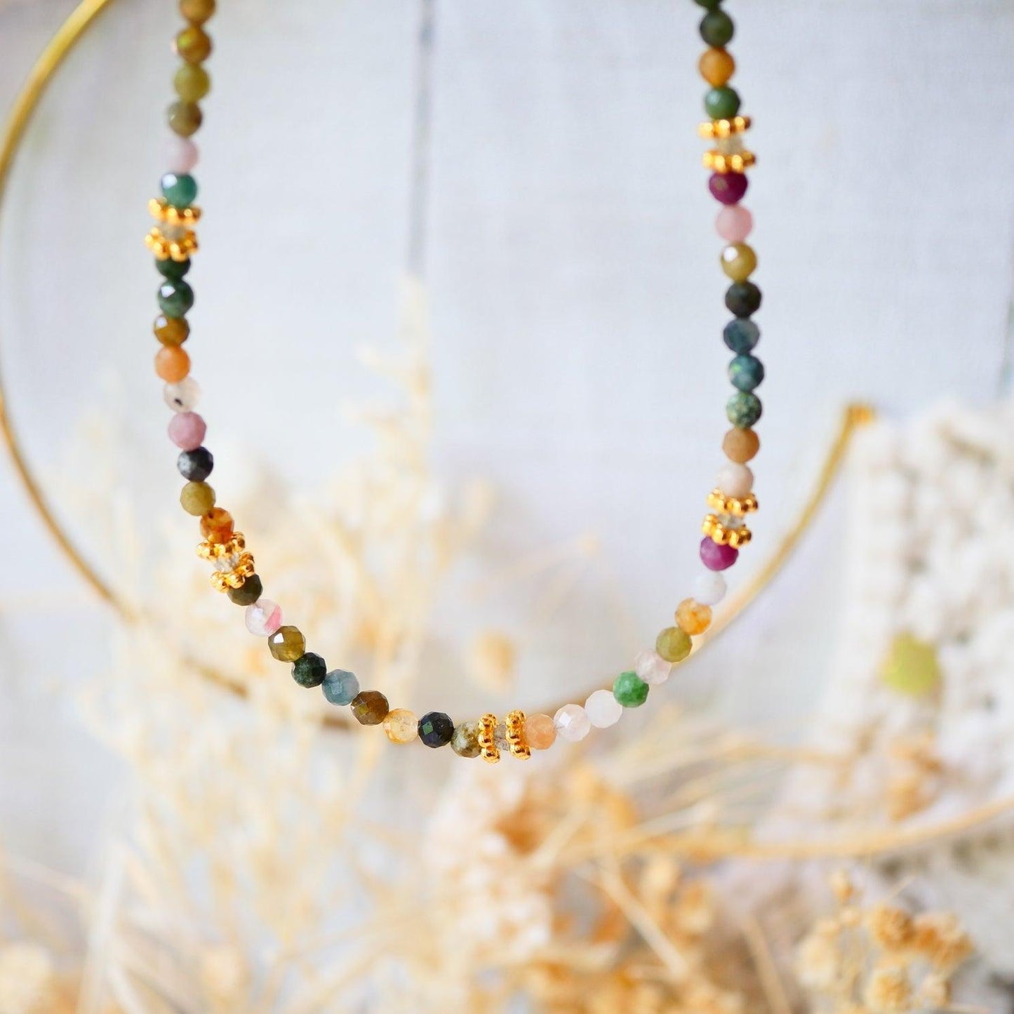 Turmalinų vėrinys “Džiaugsmas”