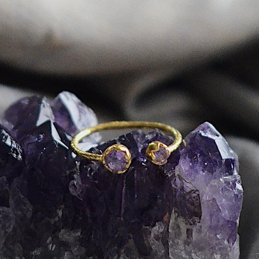 Žiedas "Galingasis Ametistas"