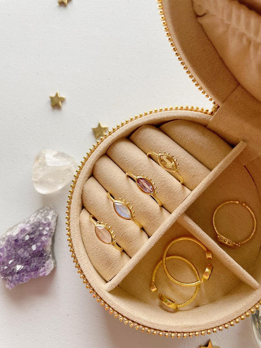 Žiedas su citrinu "Matau"