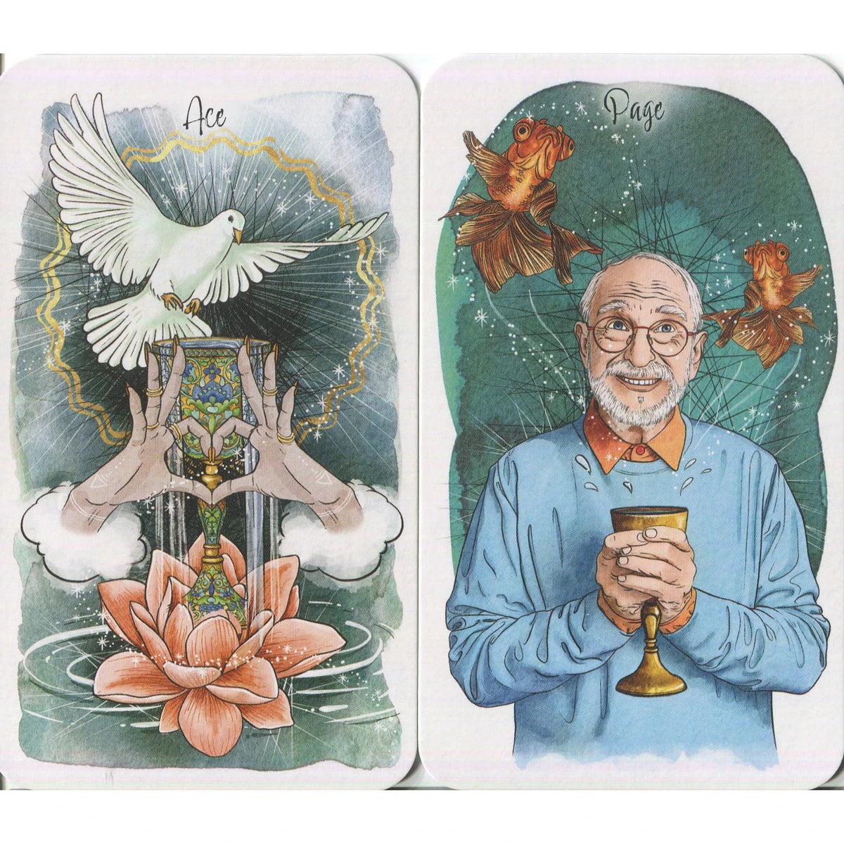 Taro kortos "The Unfolding Path"