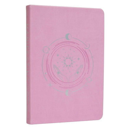Praktikų ir užrašų knygutė "Manifesting: A Day and Night Reflection Journal"
