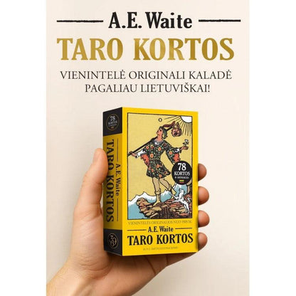 A.E. Waite Taro kortos lietuvių kalba