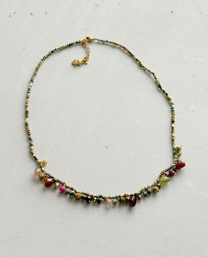 Afrikietiško turkio kaklo vėrinys “Gausa”