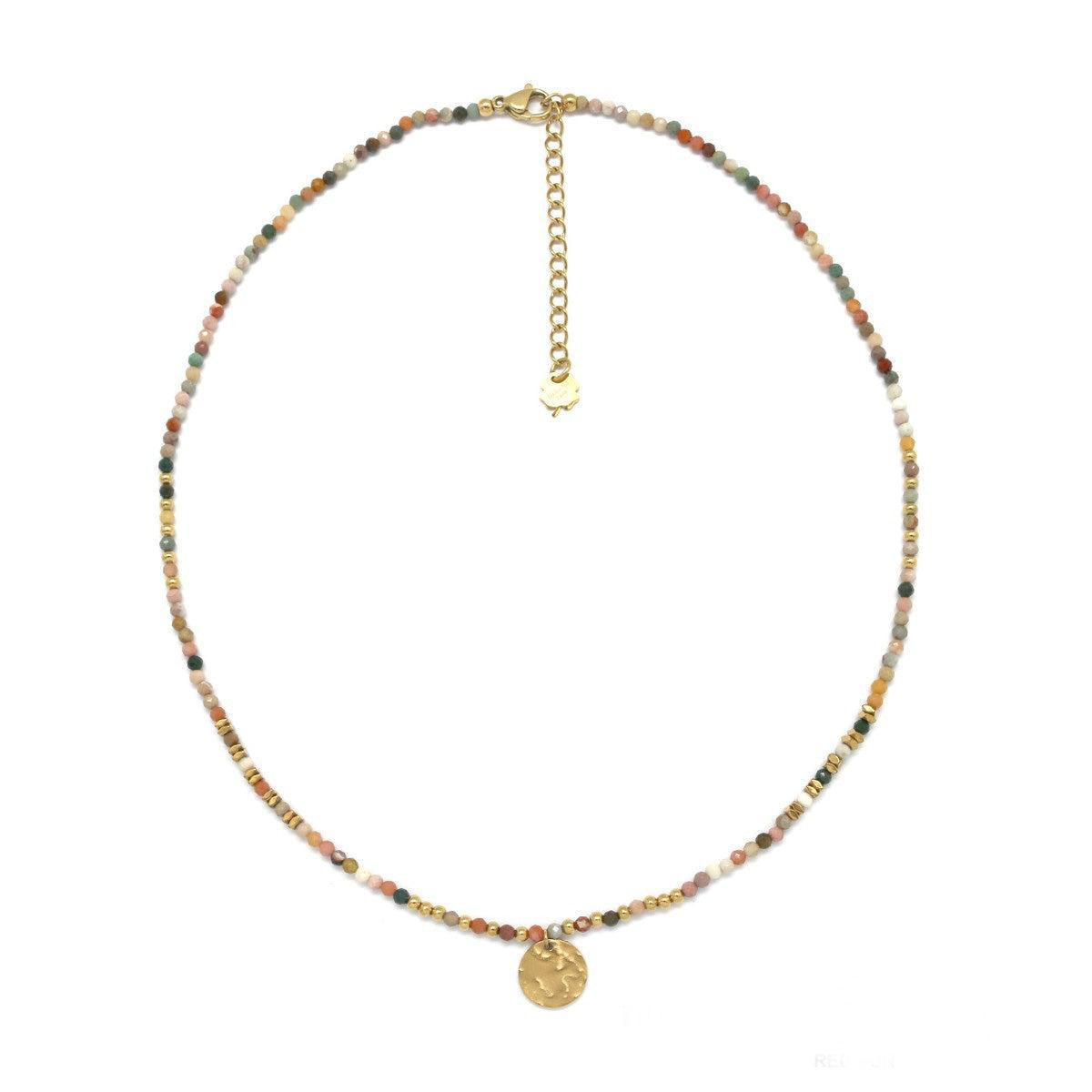 Agatų vėrinys "Mėnulis"