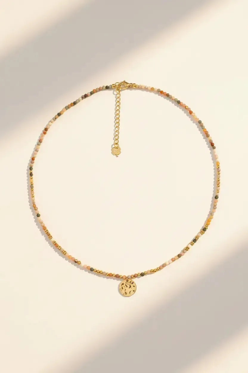 Agatų vėrinys "Mėnulis"