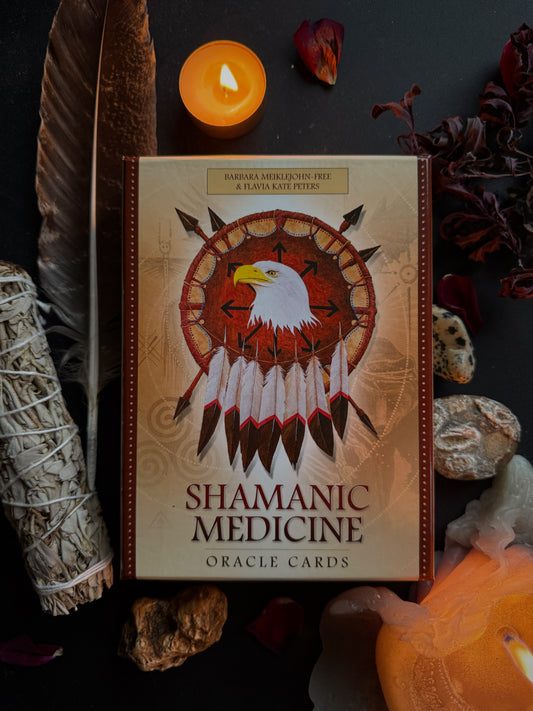 Šamaninės kortos „Shamanic Medicine Oracle Cards"