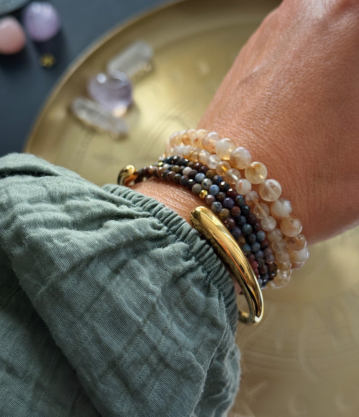 Citrino apyrankė “Gausa”