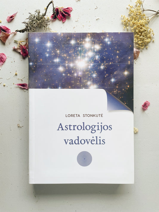 Lietuviška knyga "ASTROLOGIJOS VADOVĖLIS" Loreta Stonkutė