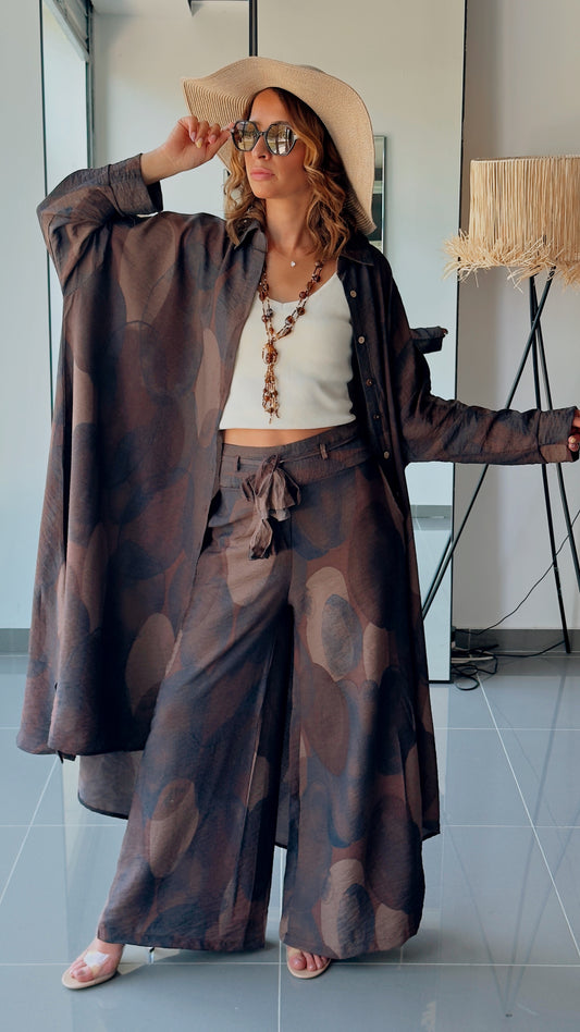 Kelnių ir palaidinės kostiumėlis “Dykumų mūza”