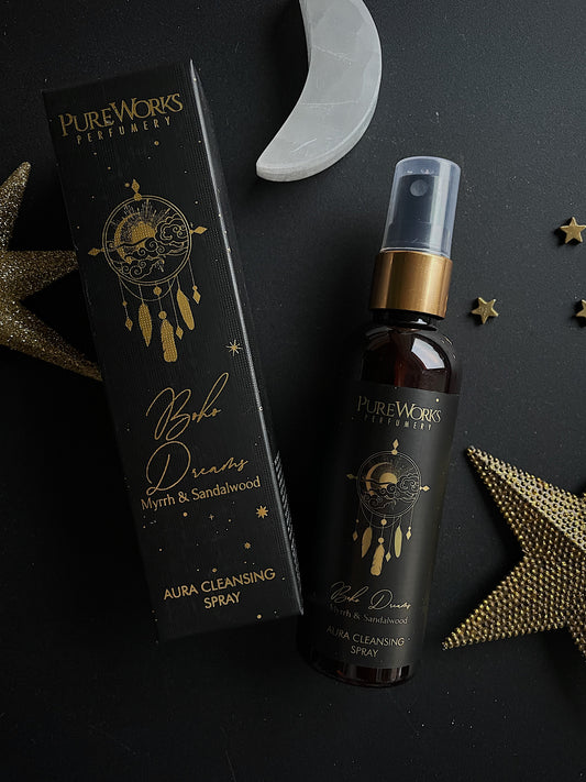 Dulksna Erdvės Valymui "Boho Dreams" Myrrh & Sandalwood