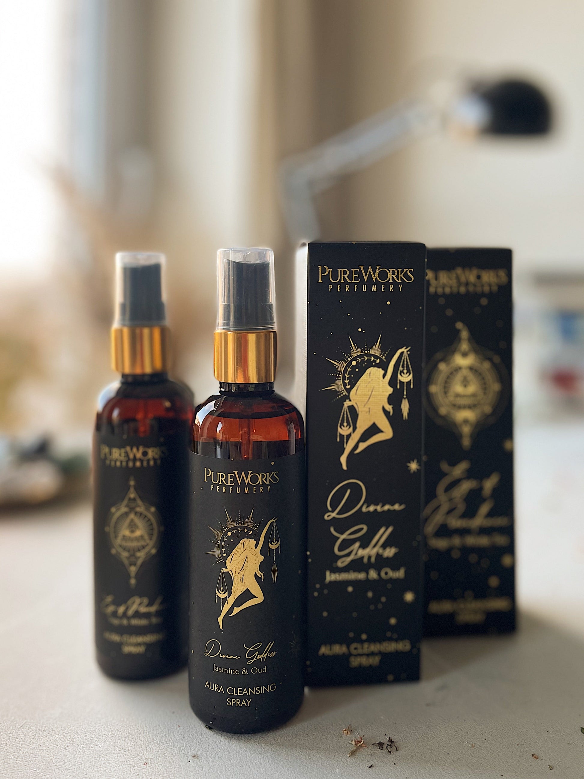 Dulksna erdvės valymui “Divine Goddess" Jasmine & Oud