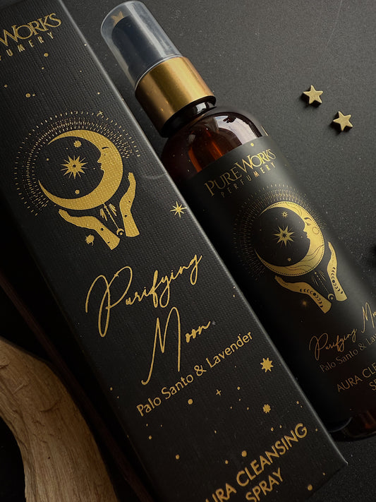 Dulksna erdvės valymui “Purifying Moon” Palo santo & Lavender