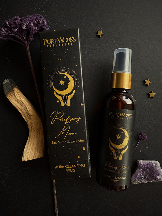 Dulksna erdvės valymui “Purifying Moon” Palo santo & Lavender