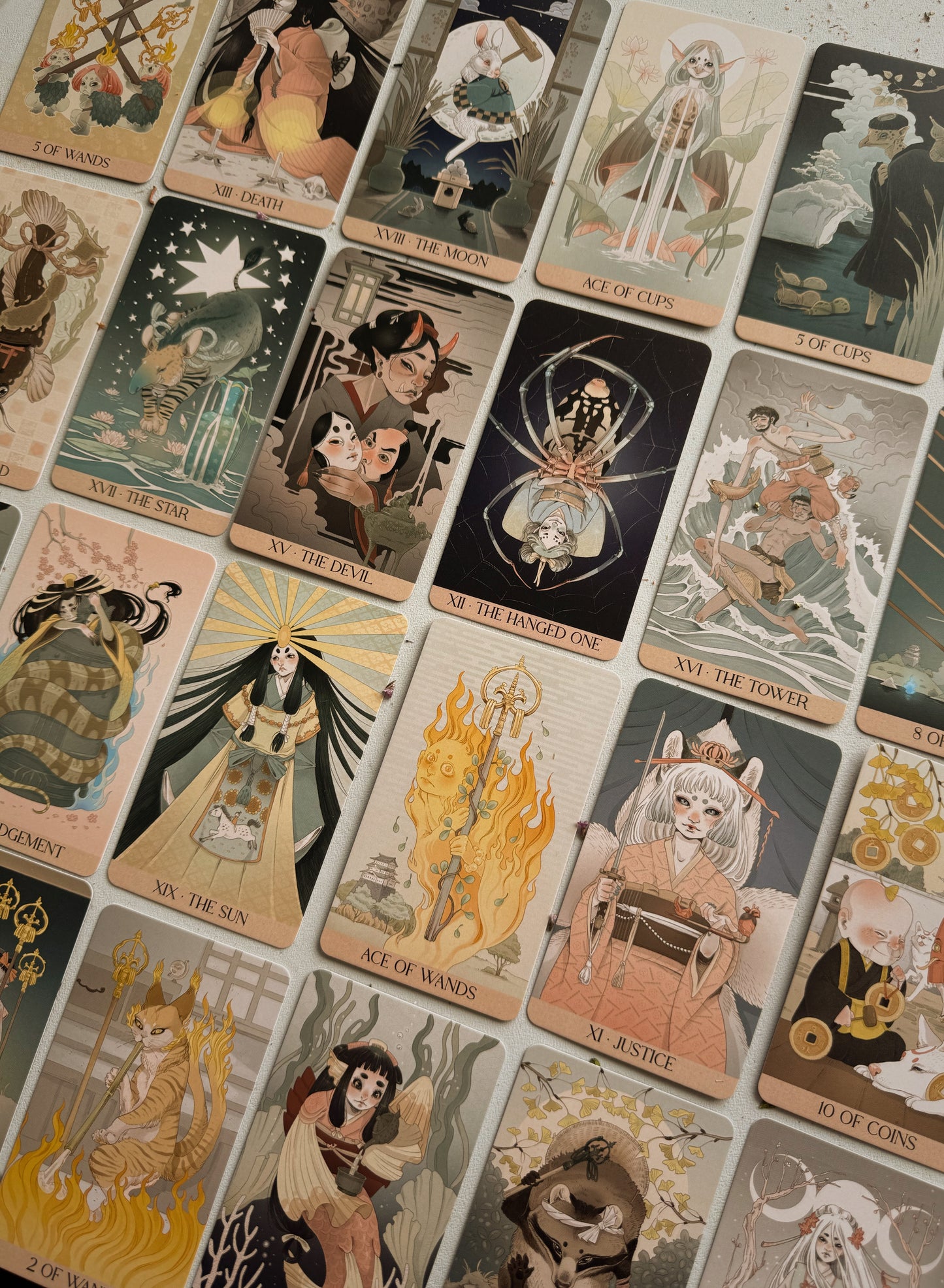 Taro kortos „YOKAI TAROT CARDS"